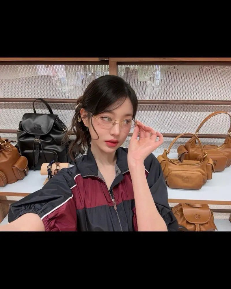 MIU MIU ARCHIVE VUKEFK rimless designer sunglasses colorway 01, catalogue view 1
