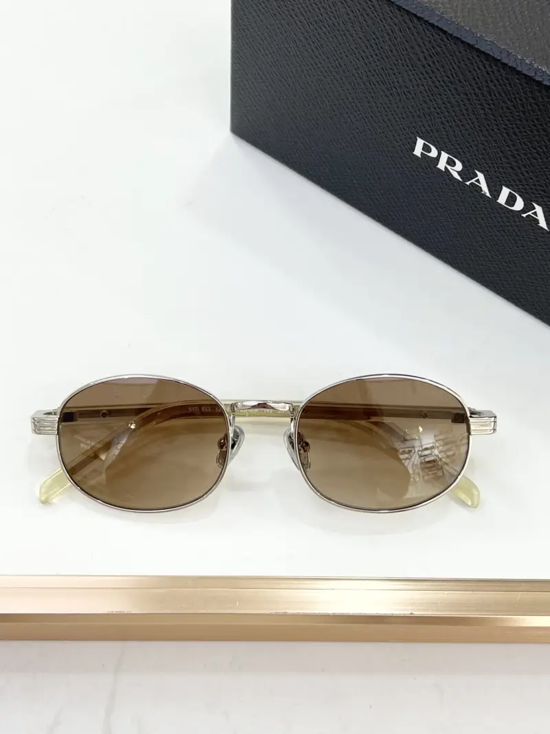 PRADA SPRB53 oval designer sunglasses colorway 01, catalogue view 1