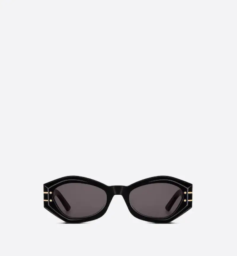 DIOR DIO SIGNATURE B1U oval designer sunglasses colorway 01, catalogue view 1