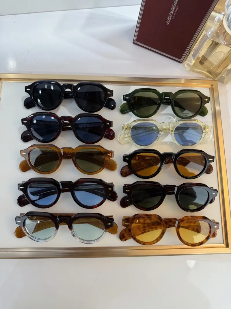JACQUES MARIE MAGE KELLERMAN I square designer sunglasses colorway 01, catalogue view 1