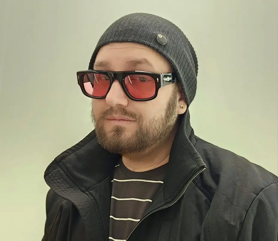 JACQUES MARIE MAGE THUNDERCLOUD rectangle designer sunglasses colorway 01, catalogue view 1