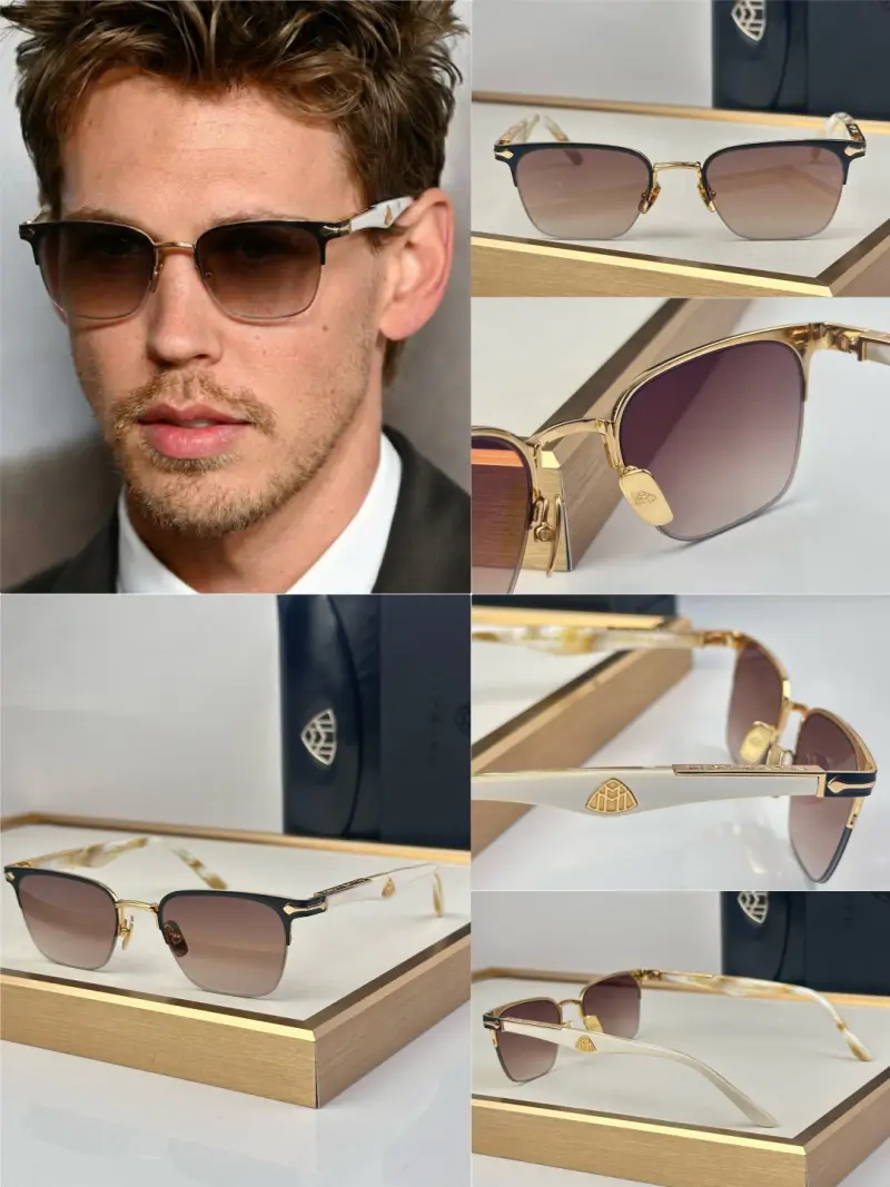 MAYBACH ARCHIVE 1QR0QT rimless designer sunglasses colorway 01, catalogue view 1
