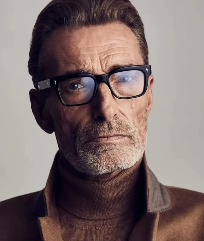 JACQUES MARIE MAGE MOLINO square designer sunglasses colorway 01, catalogue view 1