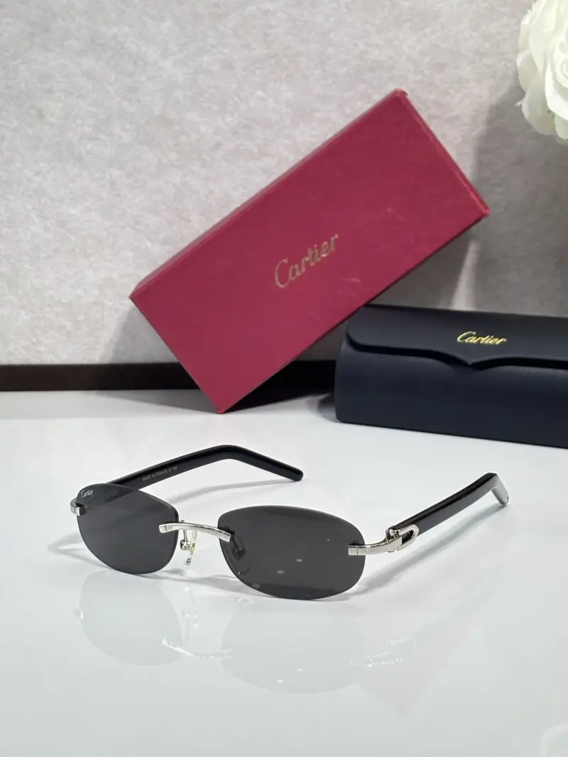 CARTIER CT0056O designer sunglasses colorway 01, catalogue view 1