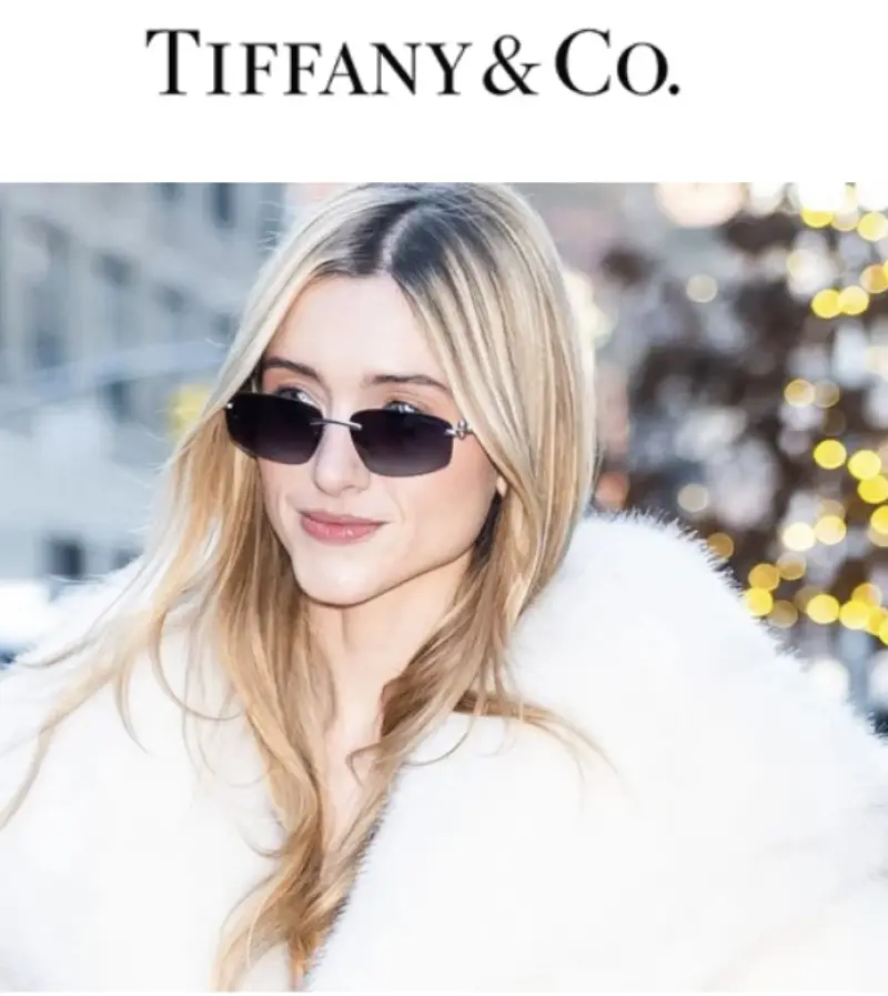 TIFFANY & CO. TF3114 designer sunglasses colorway 02, catalogue view 1