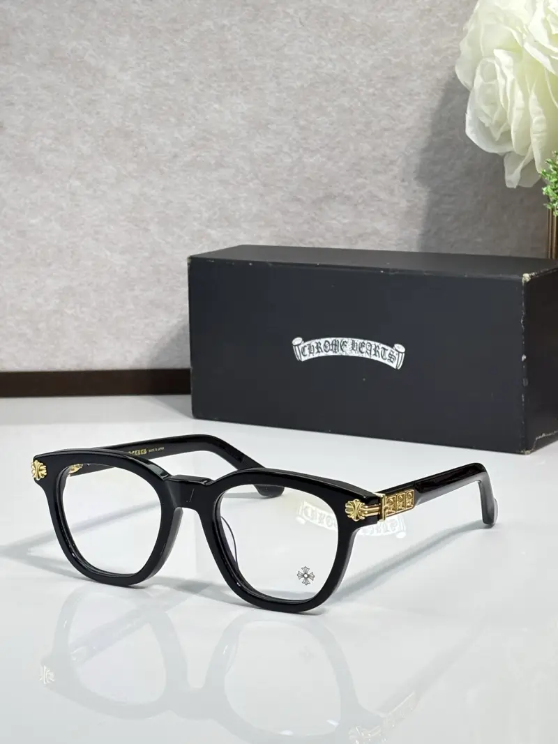 CHROME HEARTS SMOKE-SHOW designer sunglasses colorway 02, catalogue view 1