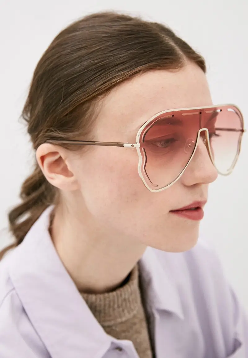LINDA FARROW GARDEEIA designer sunglasses colorway 01