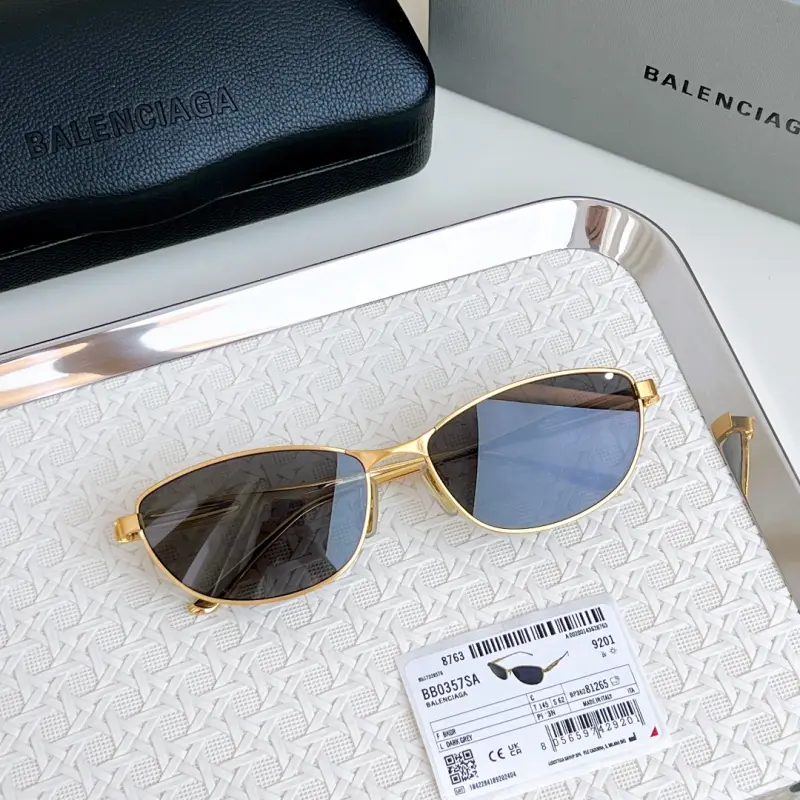 BALENCIAGA BB0357SA designer sunglasses colorway 01, catalogue view 1