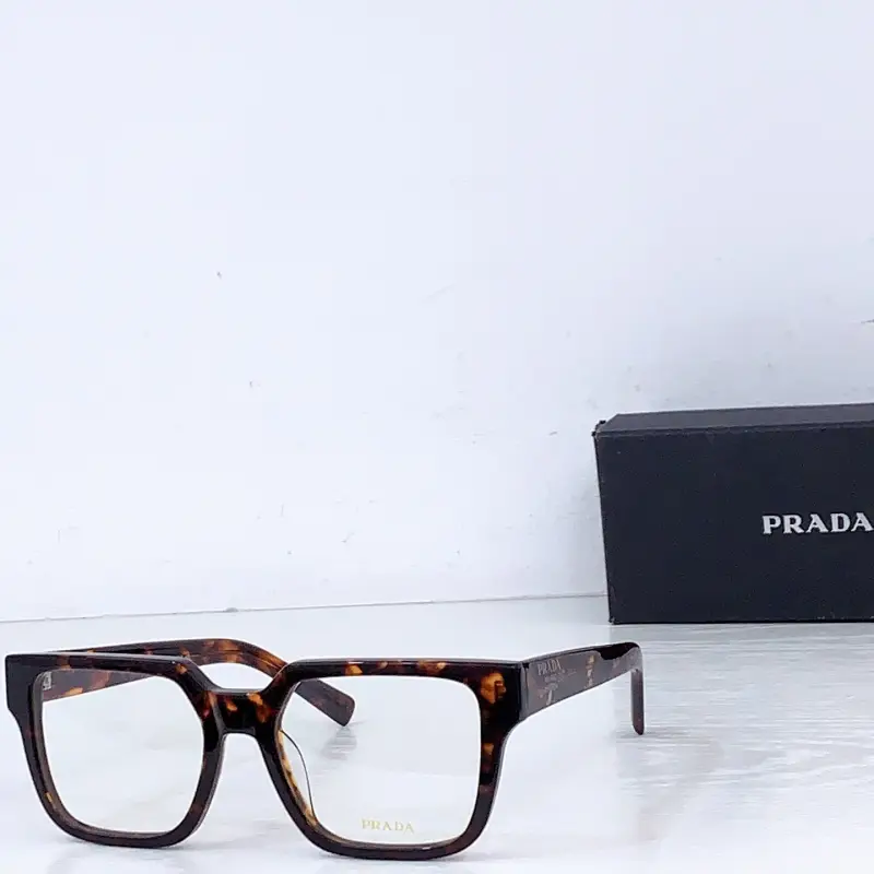 PRADA SPR03ZS square designer sunglasses colorway 01, catalogue view 1