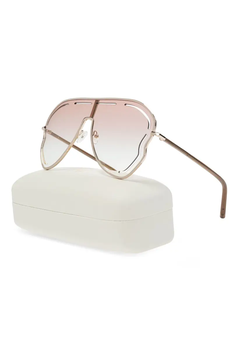 LINDA FARROW GARDEENIA designer sunglasses colorway 02, catalogue view 1