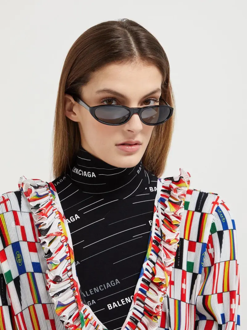 BALENCIAGA BB0007S designer sunglasses colorway 01, catalogue view 1