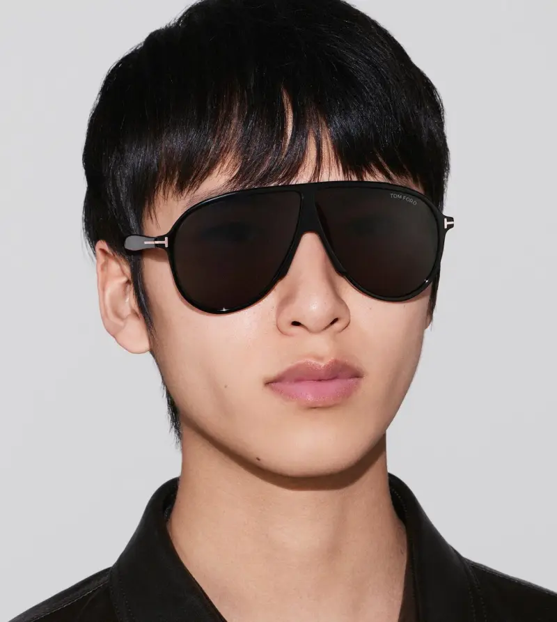 TOM FORD FT1211 aviator designer sunglasses colorway 01, catalogue view 1