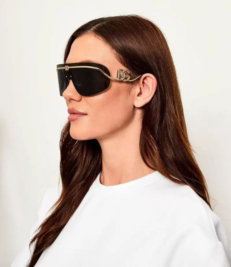 DOLCE & GABBANA DG2320 designer sunglasses colorway 01, catalogue view 1