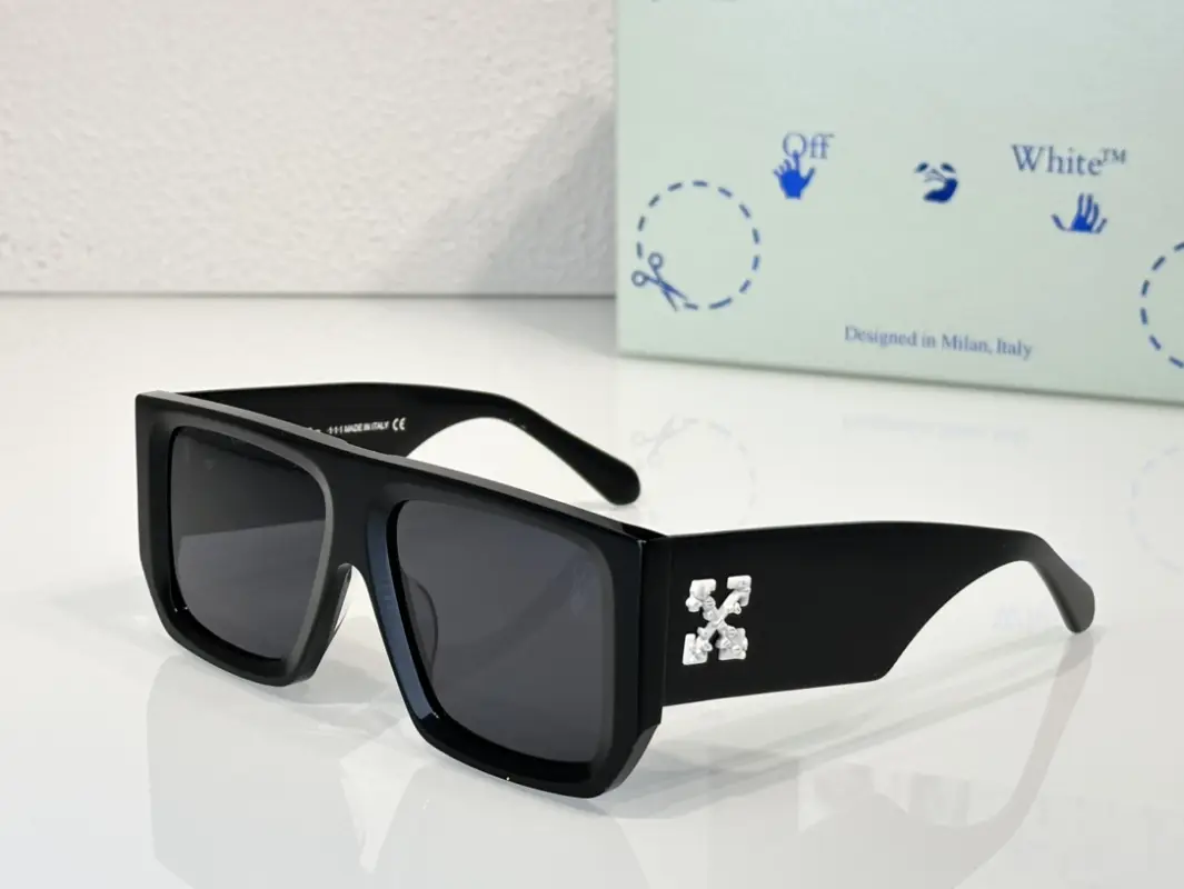 OFF-WHITE OMRI013 designer sunglasses colorway 01, catalogue view 1