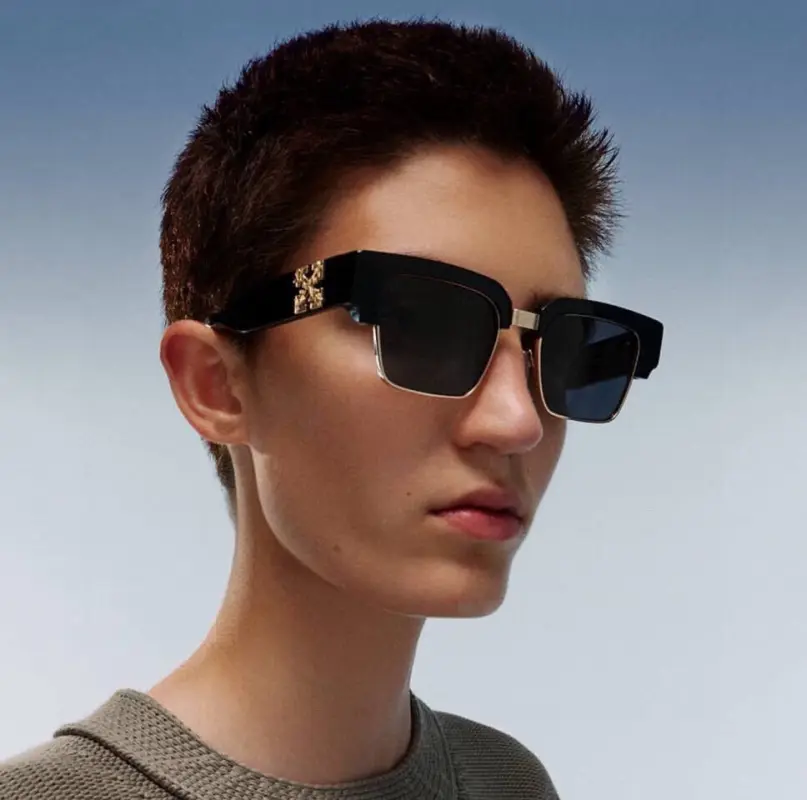 OFF-WHITE OERI024 designer sunglasses colorway 01, catalogue view 1