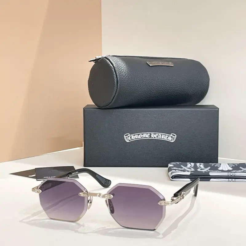 CHROME HEARTS DEPPE II designer sunglasses colorway 01, catalogue view 1
