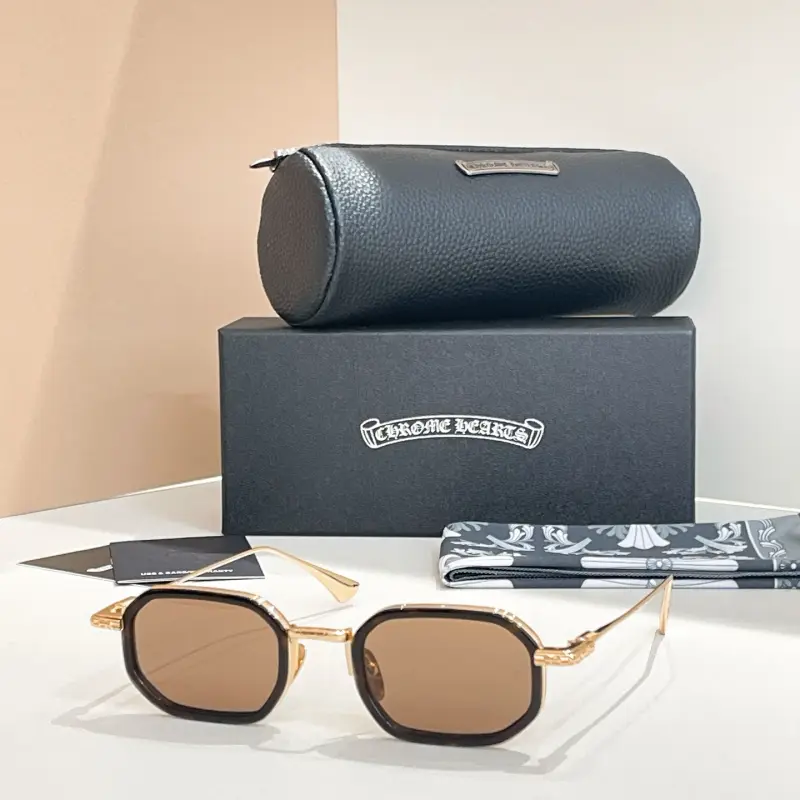 CHROME HEARTS STYLIDA designer sunglasses colorway 01, catalogue view 1