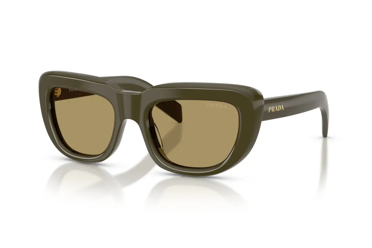 PRADA PR D07S square designer sunglasses colorway 01, catalogue view 1
