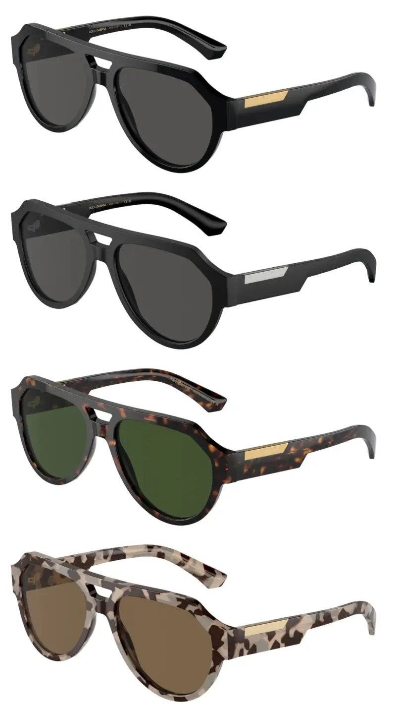 DOLCE & GABBANA DG4466 designer sunglasses colorway 01, catalogue view 1