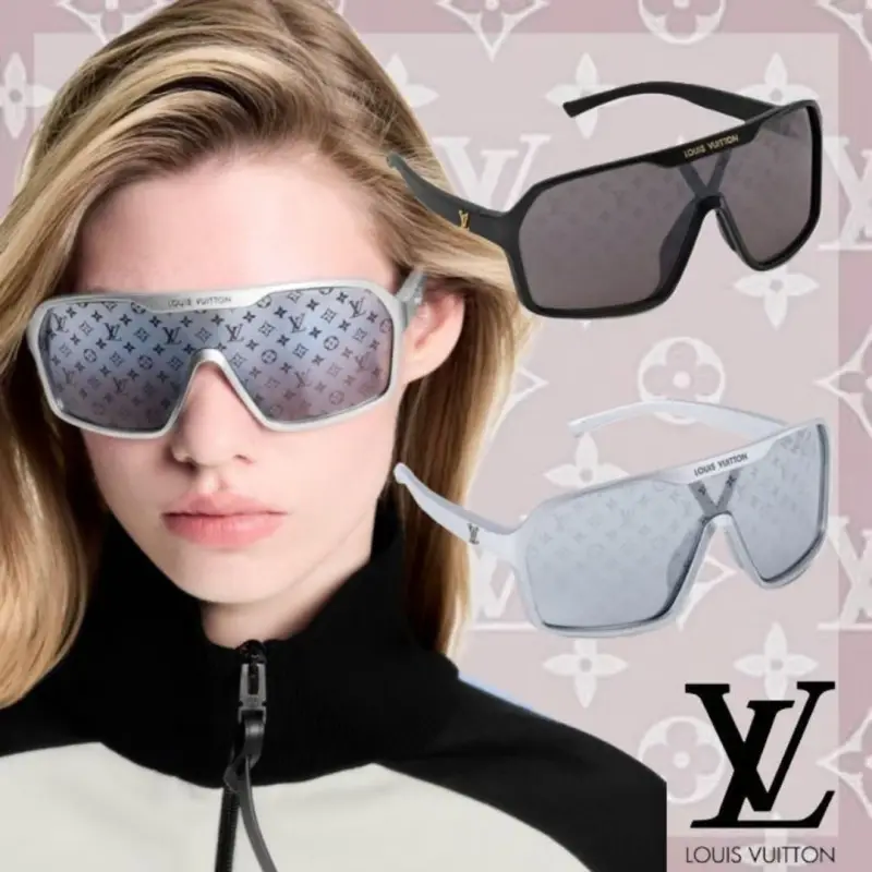 LOUIS VUITTON Z3101U Z3102U Z3103Z wraparound designer sunglasses colorway 02, catalogue view 1