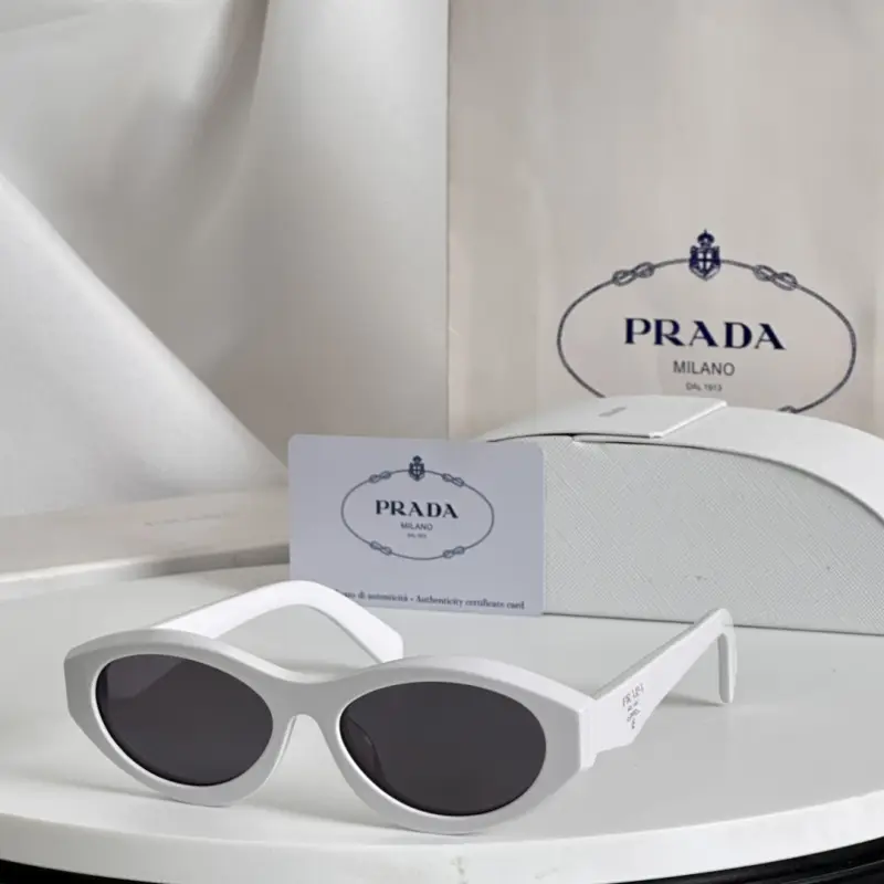PRADA PRAD oval designer sunglasses colorway 02, catalogue view 1