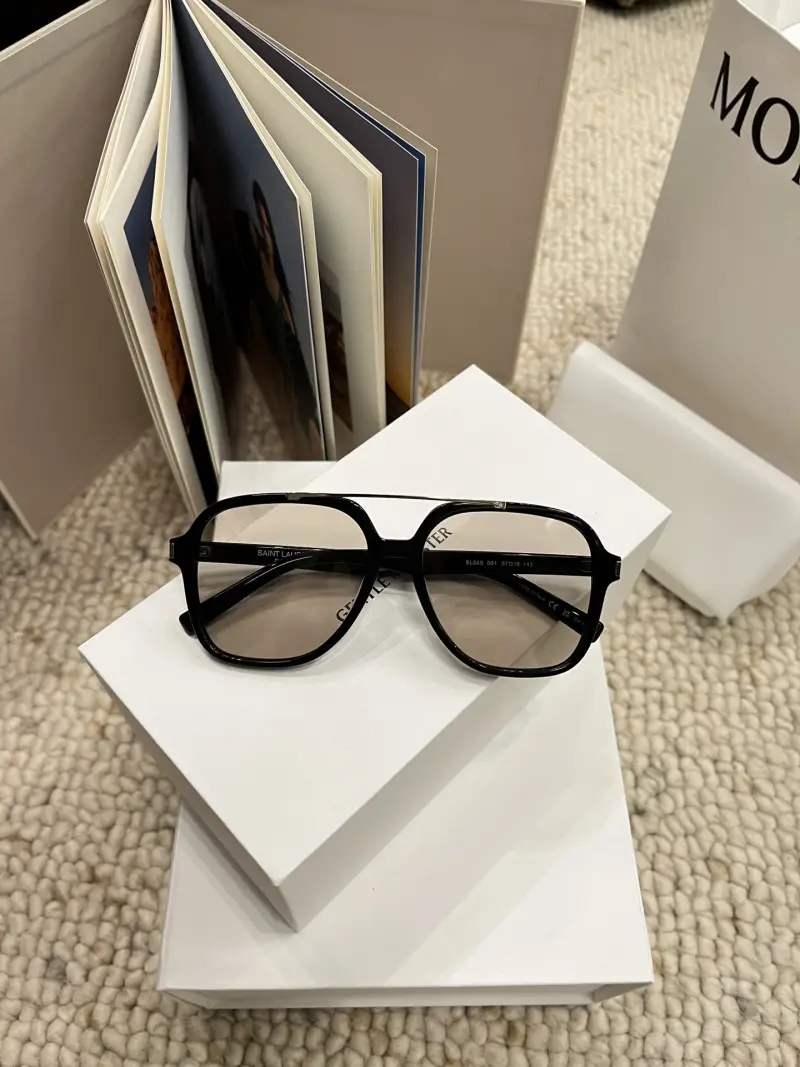 SAINT LAURENT SL545 designer sunglasses colorway 01, catalogue view 1