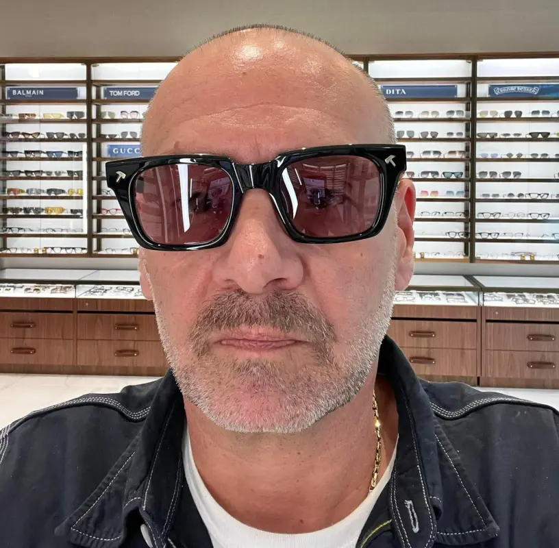 JACQUES MARIE MAGE QUENTIN square designer sunglasses colorway 02, catalogue view 1