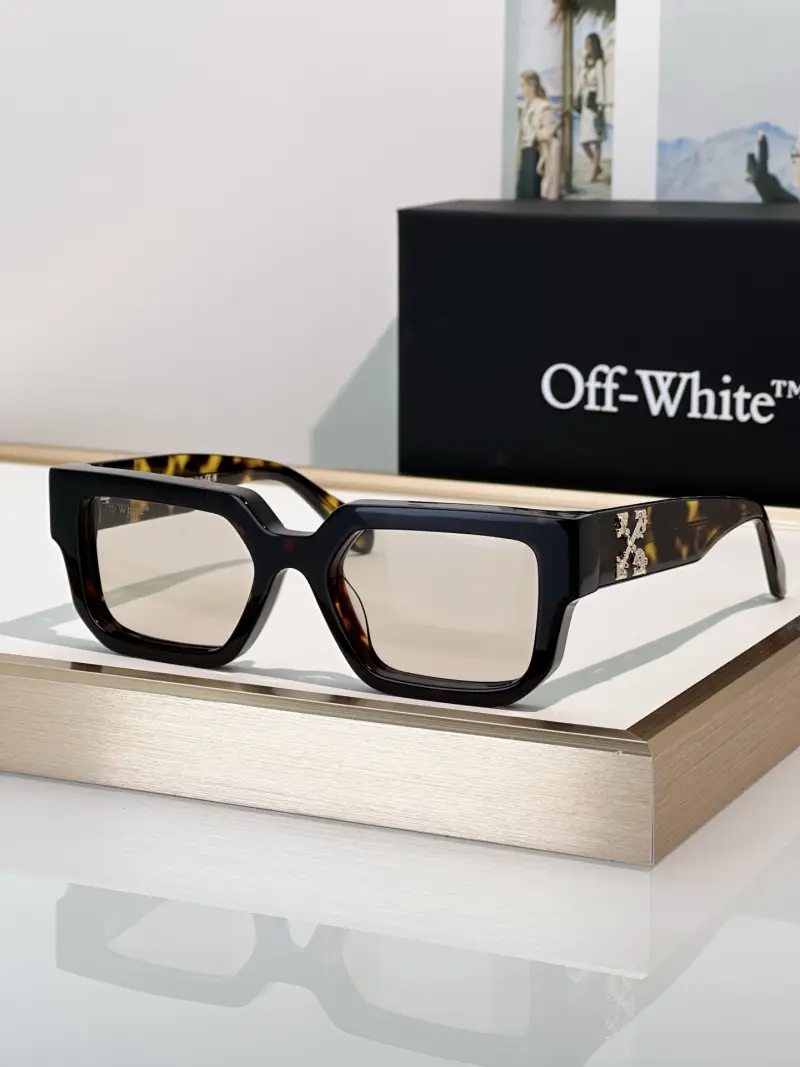 OFF-WHITE OERI146 square designer sunglasses colorway 02