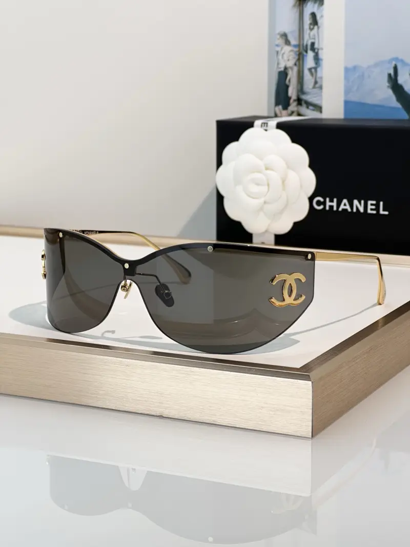 CHANEL 9582 wraparound designer sunglasses colorway 02, catalogue view 1
