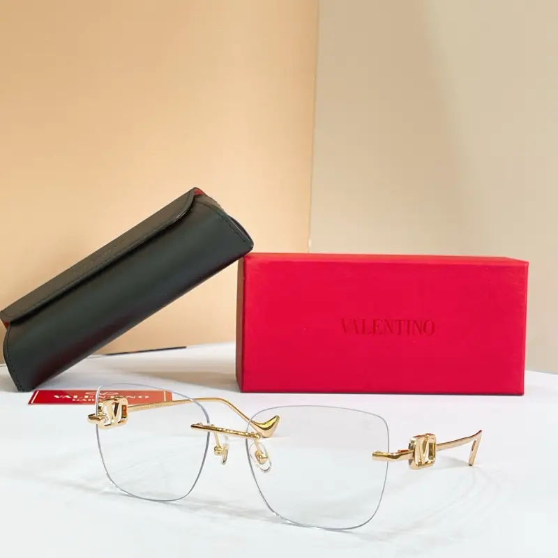 VALENTINO VLS-189 rimless designer sunglasses colorway 02, catalogue view 1