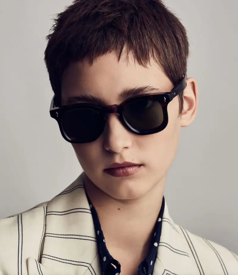 JACQUES MARIE MAGE DEVAUX round designer sunglasses colorway 02, catalogue view 1