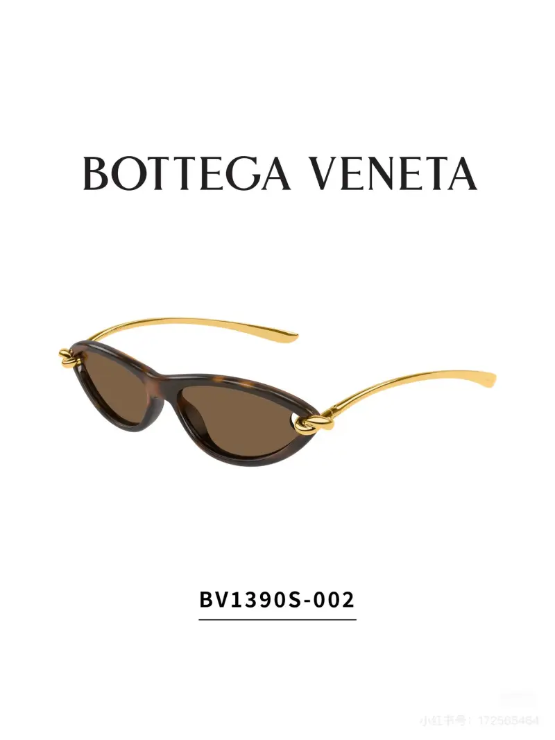 BOTTEGA VENETA VENETA oval designer sunglasses colorway 02, catalogue view 1