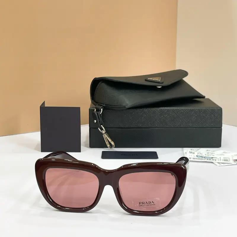 PRADA PR D07S square designer sunglasses colorway 02, catalogue view 1