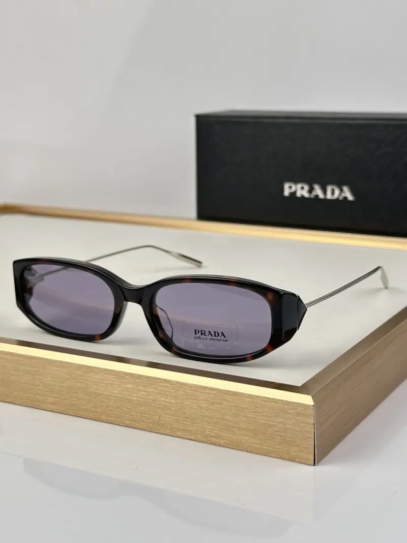 PRADA PR D25S rectangle designer sunglasses colorway 03, catalogue view 1