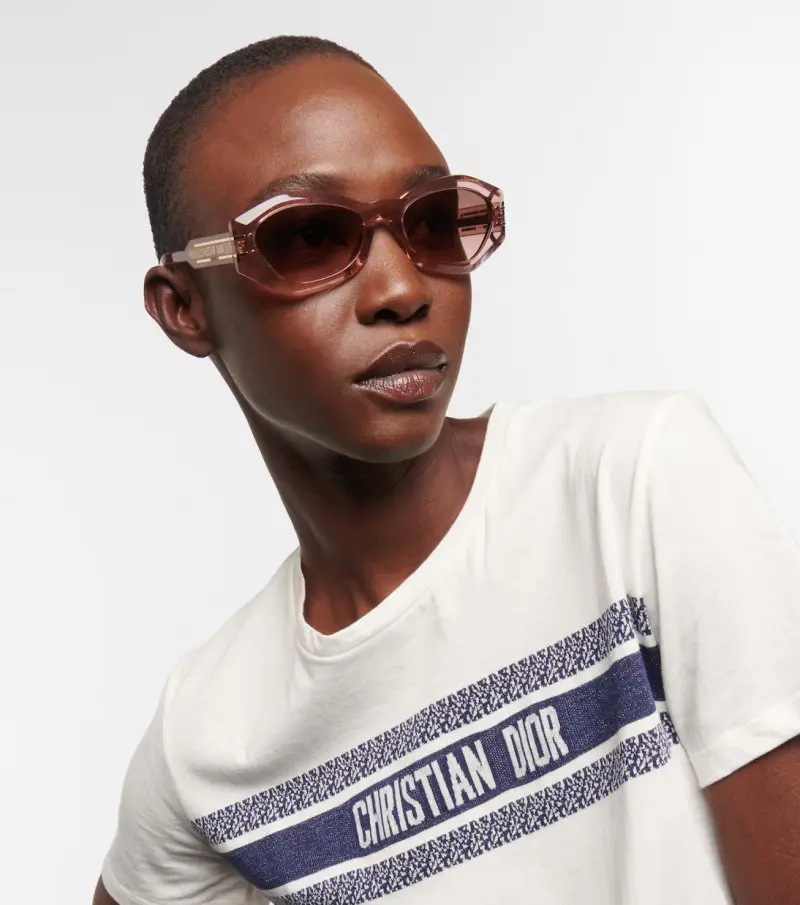 DIOR DIO SIGNATURE B1U oval designer sunglasses colorway 03, catalogue view 1