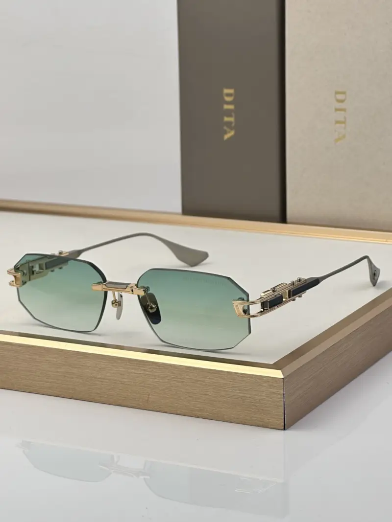 DITA DT 196 rimless designer sunglasses colorway 03, catalogue view 1