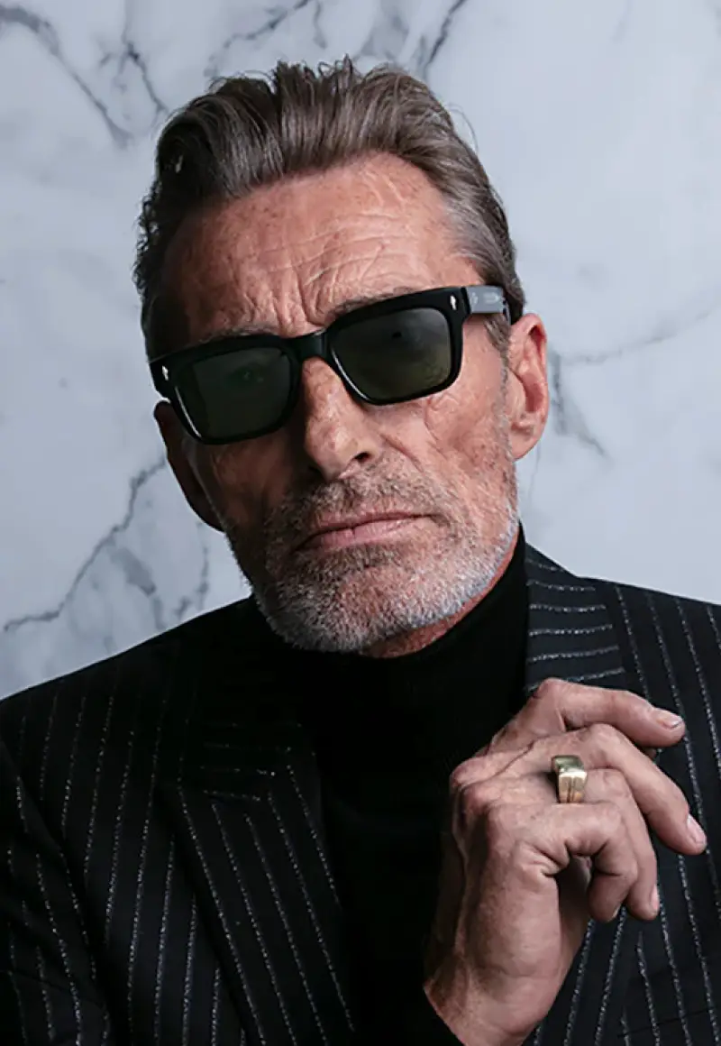 JACQUES MARIE MAGE MOLINO square designer sunglasses colorway 03, catalogue view 1