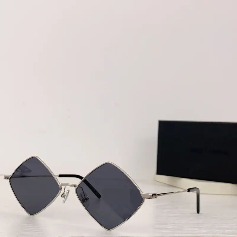 SAINT LAURENT SL302 rimless designer sunglasses colorway 03, catalogue view 1