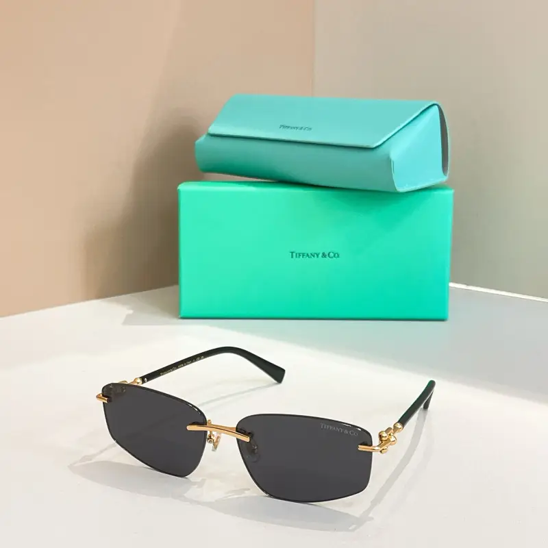 TIFFANY & CO. TF3114 rimless designer sunglasses colorway 01, catalogue view 1