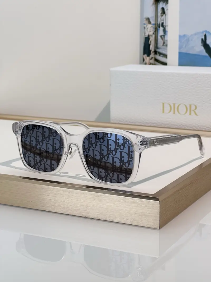DIOR RIBBON S1F rectangle designer sunglasses colorway 01, catalogue view 1
