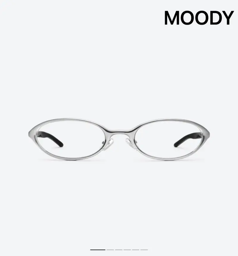 GENTLE MONSTER MOODY oval designer sunglasses colorway 01, catalogue view 1