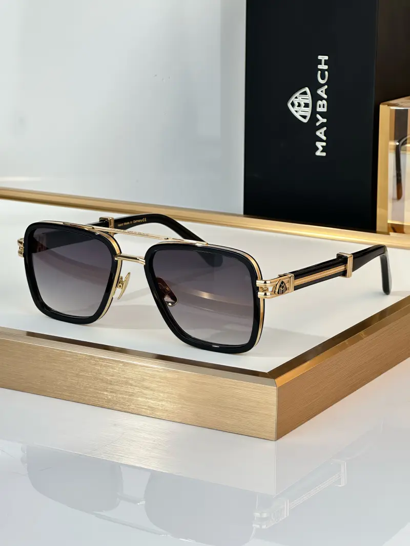 MAYBACH THE WIND square designer sunglasses colorway 01, catalogue view 1