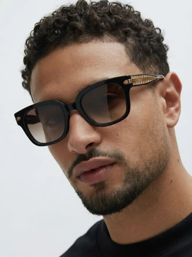 HUBLOT ARCHIVE HI2BJS square designer sunglasses colorway 01