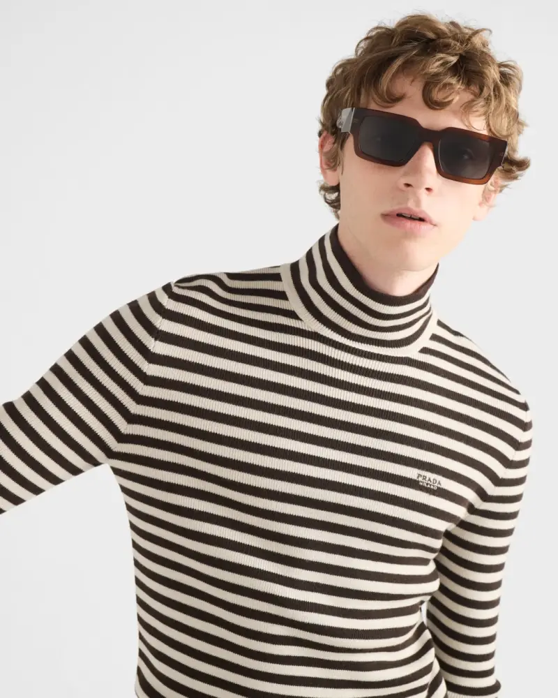 PRADA SPR B17 square designer sunglasses colorway 01, catalogue view 1