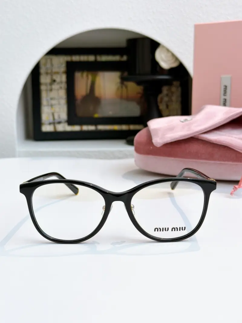 MIU MIU VMU 05W-F square designer sunglasses colorway 01, catalogue view 1
