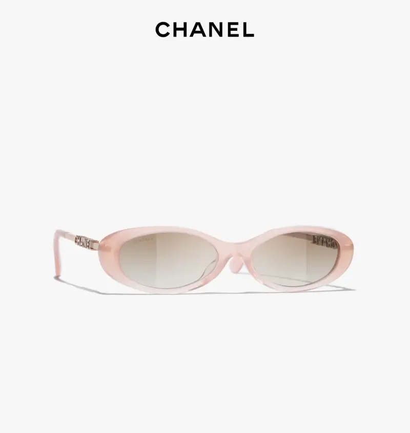 CHANEL 5565 oval designer sunglasses colorway 01, catalogue view 1