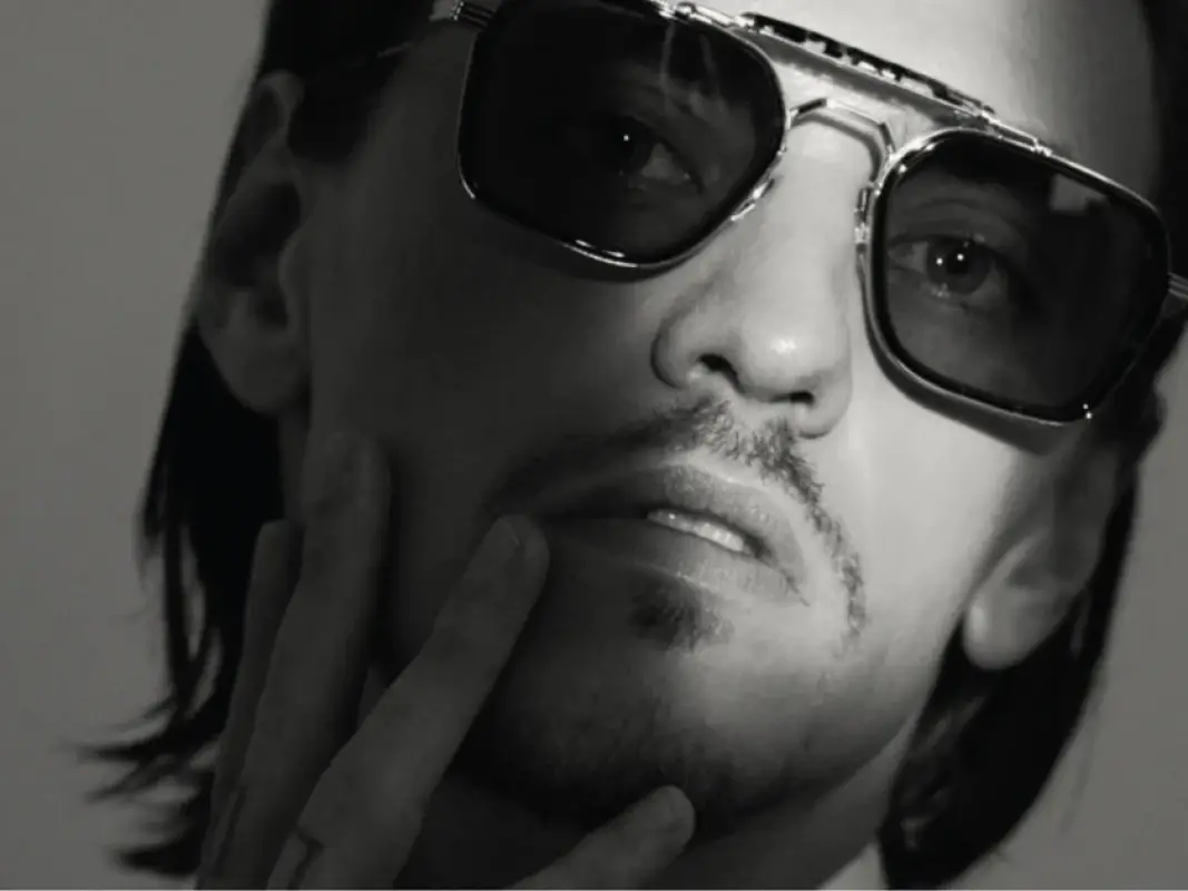 JACQUES MARIE MAGE KILPATRICK square designer sunglasses colorway 01, catalogue view 1