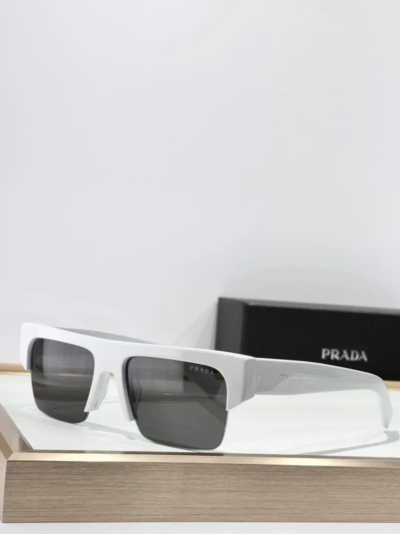 PRADA SPR D12SU wraparound designer sunglasses colorway 01, catalogue view 1