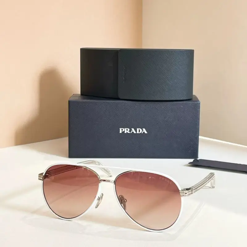 PRADA SPR B57 aviator designer sunglasses colorway 01, catalogue view 1