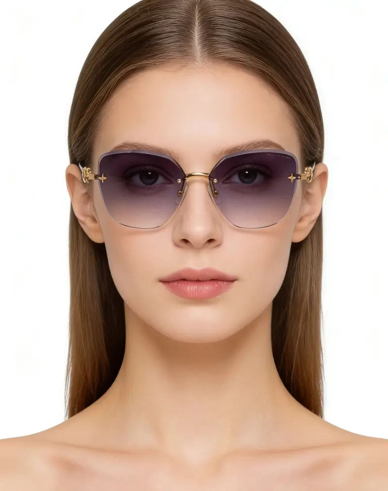 LOUIS VUITTON Z1312 rimless designer sunglasses colorway 01, catalogue view 1